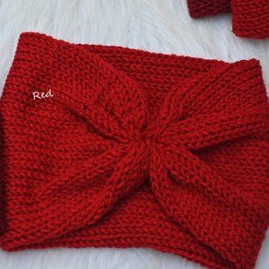 New, handmade knit headband/ ear warmer
